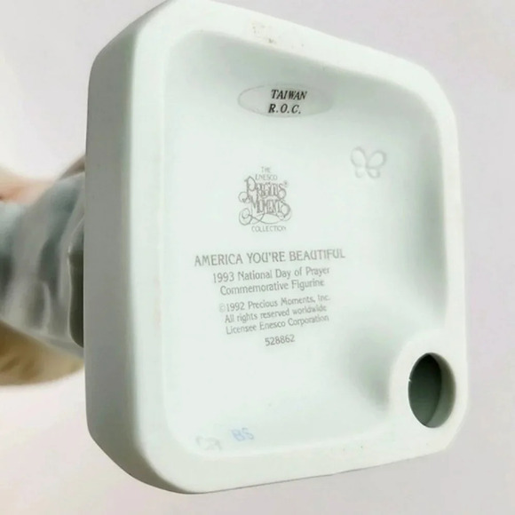 Precious Moments America You're Beautiful 1993 National Day Of Prayer - Picture 8 of 10